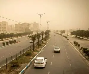 وضعیت «قرمز» هوا در اهواز