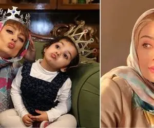 شیطونی باحال "یکتا ناصر" با سوفیا؛ تلاش خانوم برای خروج از سایه بلند هادی!