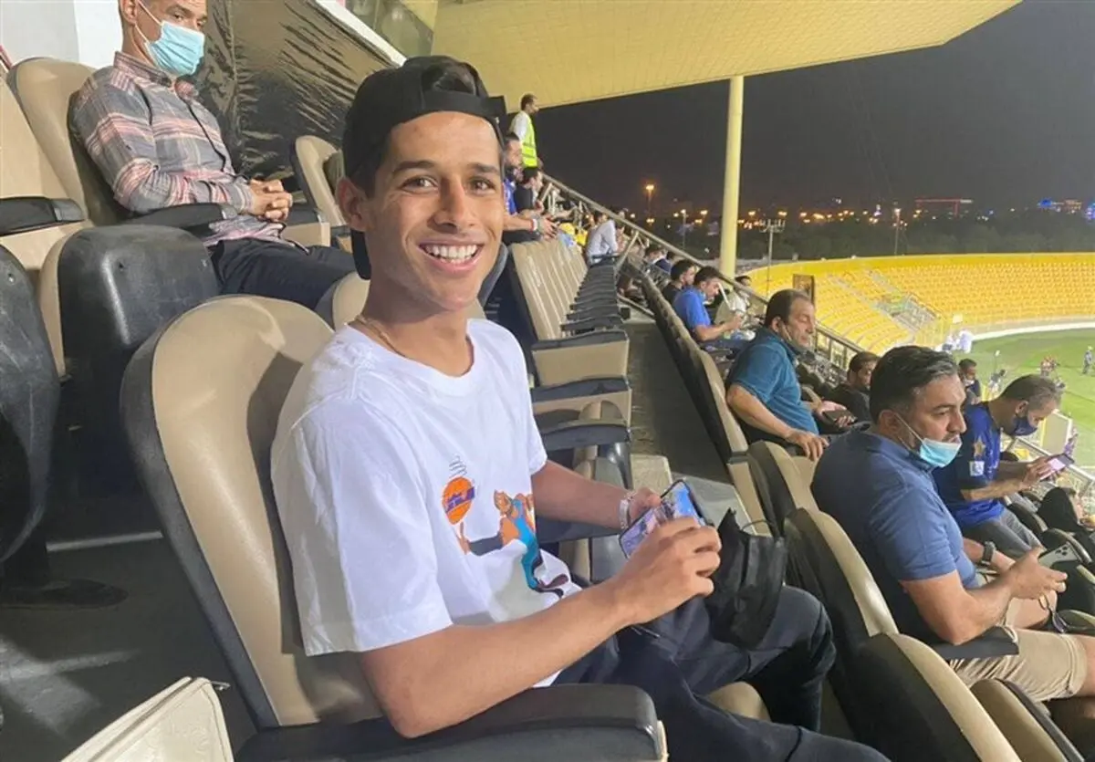 مهدی قائدی در بازی دیشب استقلال و الهلال
