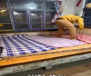 معماری خلاقانه؛ تخت گرم شو درست کردن زیرش آتیش روشن میکنن روش میخوابن بخاری نمیخوان