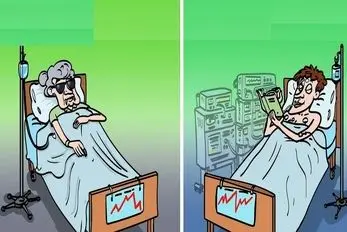 بازی فکری؛ برای اینکه زوال عقلی نگیری بگو کدوم از بیمارها زیادی جونش تو خطر