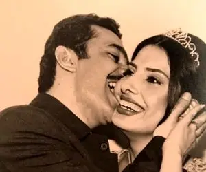 عکس عروسی آیدا کیخایی در آغوش همسرش اینستاگرام را ترکاند!