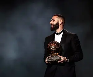 واکنش ها به توپ طلای کریم بنزما