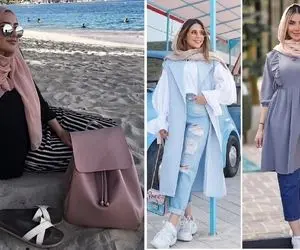 اگه عید عزم سفر داری چه شمال چه کیش با این مانتو شلوارا هم راحتی هم شیک!