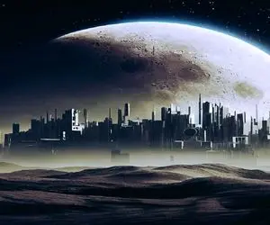 به نظرت شهرها تو فضا باشن چه شکلی میشن؟ / هوش مصنوعی خیلی جذاب اون رو شبیه سازی کرد