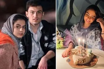 تولد هنری منری "سارا حاتمی" وقتی بعد زخم کاری خیلی خفن شده؛ فیس زده عجیب! کیک خفنشو
