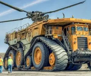 ماشین های پهن پیکر؛ پقدرت ترین ماشین های معدن و راهسازی دنیا با عملکرد فرا زمینی