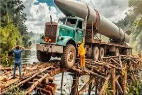 جا به جایی جانکاه؛ راننده 18 چرخ یکدنده با ابر قدرت تسلیهاتی فاجعه بار آورد