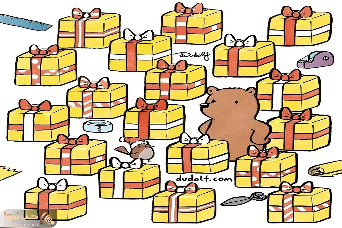 بازی فکری؛ اگه جعبه کادویی که جفت نداره رو پیدا کنی باید به هوشت بنازی استاد