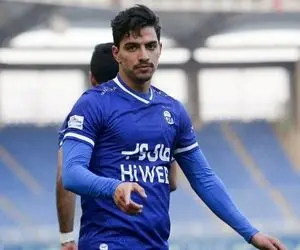 سبحان خاقانی هافبک استقلال تصادف کرد