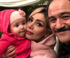 همسر باکلاس و دختر بانمک مهران غفوریان!