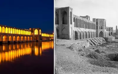 سفر به ایام قدیم؛ سی و سه پل شاهکار معماری صفوی تلفیق زیبایی و استحکام 