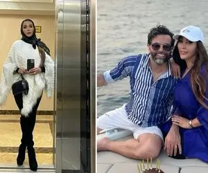 "زنِ علیرضا نیکبخت" با یه لحن عجیب و ظریف جنساشو کرد تو پاچه فالوورا؛ چه تریپی زده!