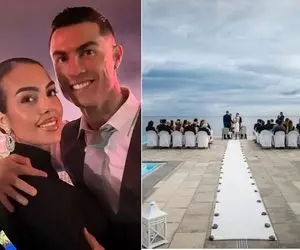 این جزیره خوشگل محل ازدواج رسمی رونالدو با جورجینا است