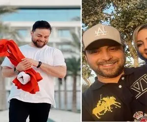 رونمایی "زن بابک جهانبخش" از خانه ی دوبلکس و لاکچریشان / سلفی آقای خواننده خبرساز شد