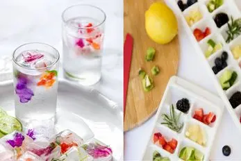 ایده های جذاب و جدید برای درست کردن یخ های طعم دار/ روش درست کردن یخ های ادایی