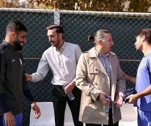 (عکس) استایل سامورایی در اردوی تیم ملی