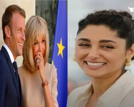 گلشیفته سوزی در مراسم جام قهرمانی PSG؛ نمایش اتحاد مکرون و زنش یا سناریوی سیاسی؟ 