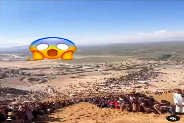 عجایب شهر؛ پسر بلوچ رو شیب 180 درجه کوه پشتک میزنه تا پایین جاذبه حالیش نیست