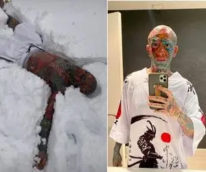 دیوانه بازی امیر تتلو در برف ؛ آمادگی بدنی بالا یا تاثیر مخدر؟