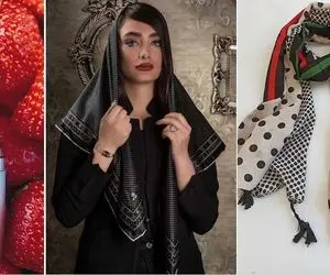 مانتو مشکیُ نمیدونی با چی ست کنی! این رنگ رژ و شال جون میده واسه ست مشکی