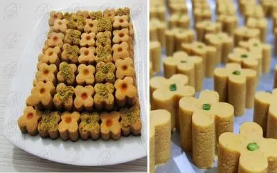 طرز تهیه شیرینی نخودچی با بهترین دستور / خوشمزه ترین شیرینی که خیلی راحت آماده میشه