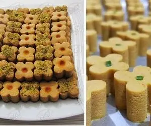 طرز تهیه شیرینی نخودچی با بهترین دستور / خوشمزه ترین شیرینی که خیلی راحت آماده میشه