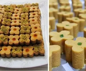طرز تهیه شیرینی نخودچی با بهترین دستور / خوشمزه ترین شیرینی که خیلی راحت آماده میشه