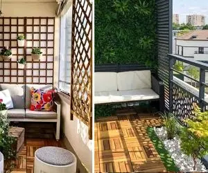 میخوای دو دقه بشینی تو بالکن شیش تا چشم همسایه روته؟  دید تراسو اینجوری خوشگل بپوشون