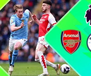 ساعت بازی منچسترسیتی آرسنال امروز یکشنبه 2 مهر