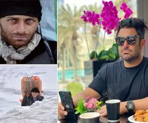 "جناب گلزار" با این چهره مایه دار ترینه؛ بعد این کولبر خوشگل با این چهره کارگر!