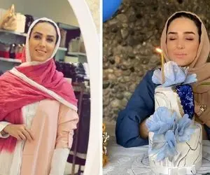 سوگل طهماسبی سالگرد ازدواج گرفت و دست شوهرشو تو جشن دعوت کرد / بیوگرافی و تیپ هفت رنگ