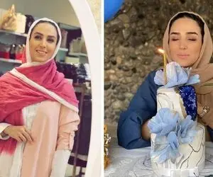 سوگل طهماسبی سالگرد ازدواج گرفت و دست شوهرشو تو جشن دعوت کرد / بیوگرافی و تیپ هفت رنگ