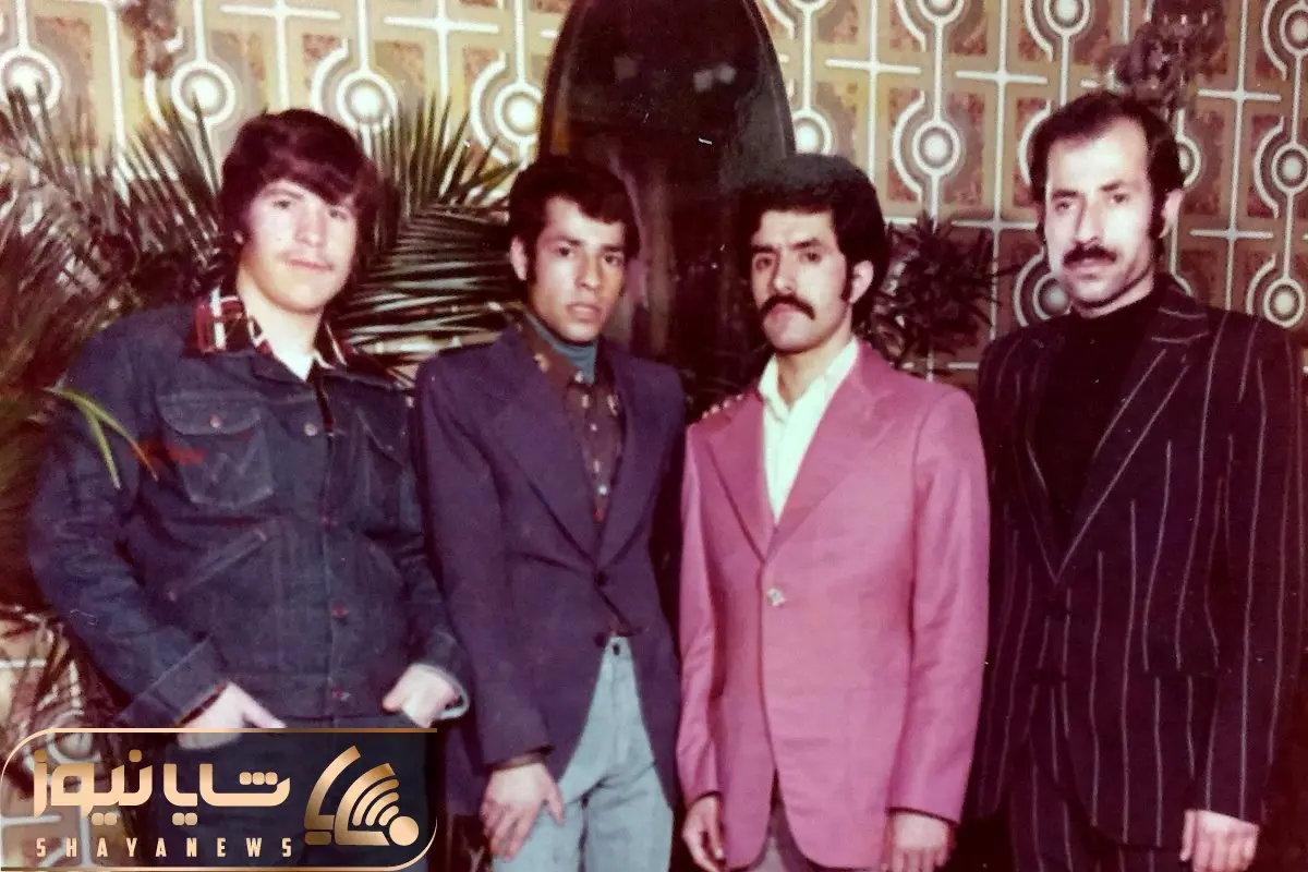 آواز شاد؛ تو عروسی دهه 50 داماد و ساقدوشا کت شلوار مدادرنگی پوشیدن فقط رقص صورتیه 