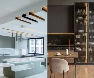 شیک ترین مدل های کابینت 2025 برای منازل مدرن؛ طراحی آشپزخانه ای رویایی و لوکس