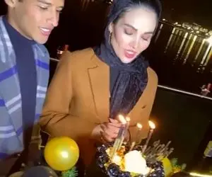 تولد لاکچری مهدی قایدی برای همسرش در کشتی! ویدئو