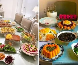 چیدمان و دیزاین میز شام؛ واسه مهمونت ارزش قائل شو و چشماشو پر کن از سلیقت/نکات مهم