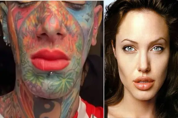 amir tataloo  angelina jolie lips shayanews