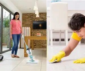 دیگه با دستمال و شوینده نیفت به جون سرامیک با بخارشوی راحت برق بنداز / نحوه کار کردنش