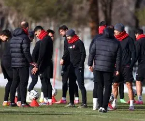 شروع تمرینات پرسپولیس برای بازی با چادرملو