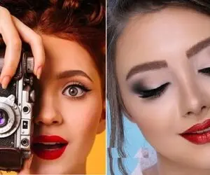 آرایش مخصوص عکس بلد نیستی نرو آرایشگاه / با این ترفندا چهرت مثل فیلتر دارا میشه