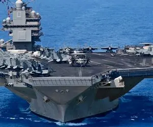 جنگ افزار معاند؛ بزرگترین و پیشرفته ترین ناو هواپیمابر جهان با قابلیت‌های رزمی 