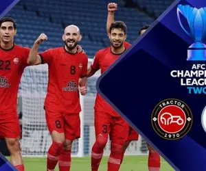 خلاصه بازی الوکره قطر 0 - تراکتور ایران 3/ الوکره زیر چهار چرخ تراکتور له شد!