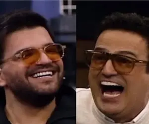 سکانس خندان؛ چالش سعی کن نخندی حامد آهنگی با جوکای مثلا بیمزه شکست خورد غشیدن