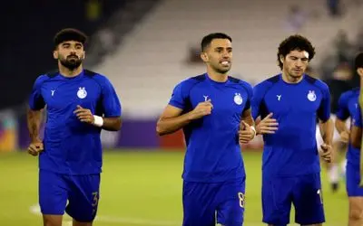 مصدوم استقلال به بازی با الهلال رسید