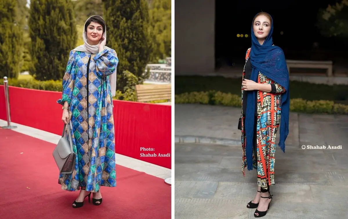 ویدا جوان و عشق رنگی پوشی