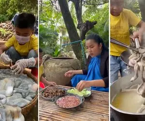 دل و جیگر ؛ این نیم وجبی به دل روده هم رحم نکرده / آخه این غذاست که میپزه حال بهم زنه