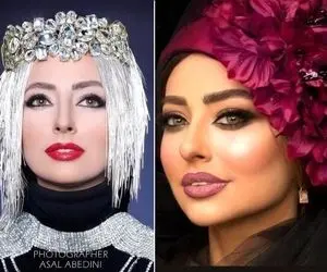 (عکس) نفیسه روشن در کنار میکاپ دماغ عملی اش!