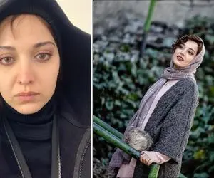 فاز خوف و خفنِ "روشنک گرامی" با ابروی معیوبش؛ چه حالِ قاراشمیشی داره با پیرسینگاش!