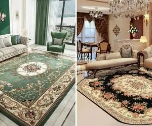 چه گل فرشی به کدوم سبک دکوراسیون میاد؛ رنگ، طرح و ابعاد مناسب فرش برای مبلمان مختلف